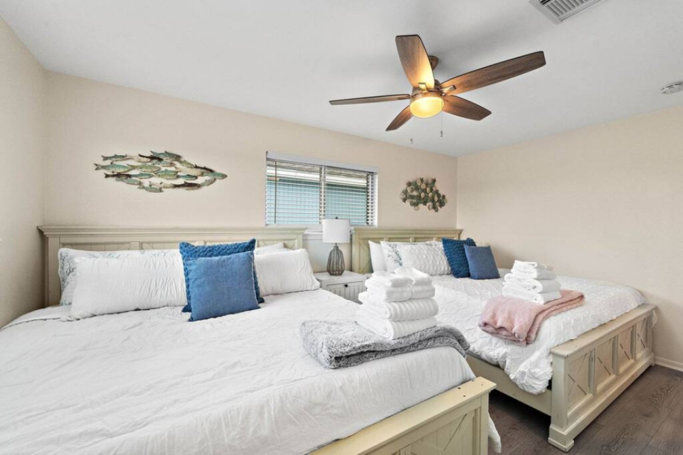 Imagine drifting off to sleep in this bedroom