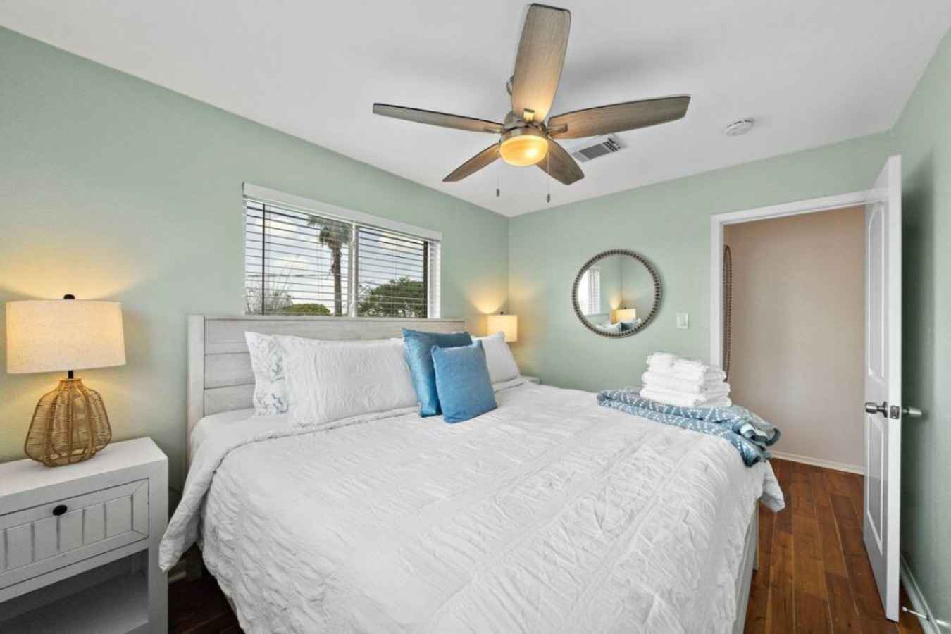 Another angle of the bedroom
