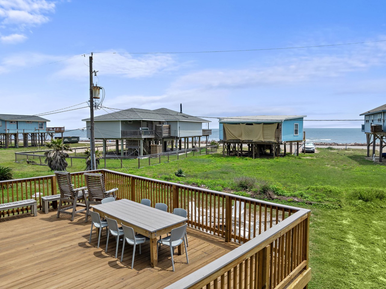 Unwind and dine al fresco on the sunny patio