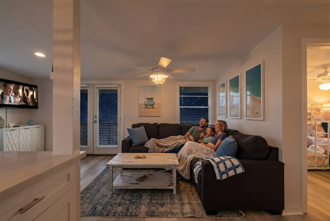 Another angle of the living room