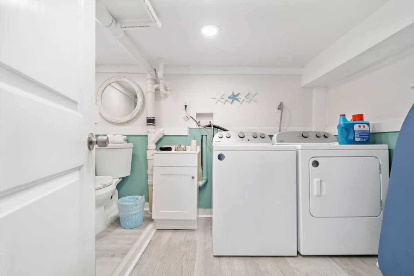 Convenient in-house laundry for a stress-free stay