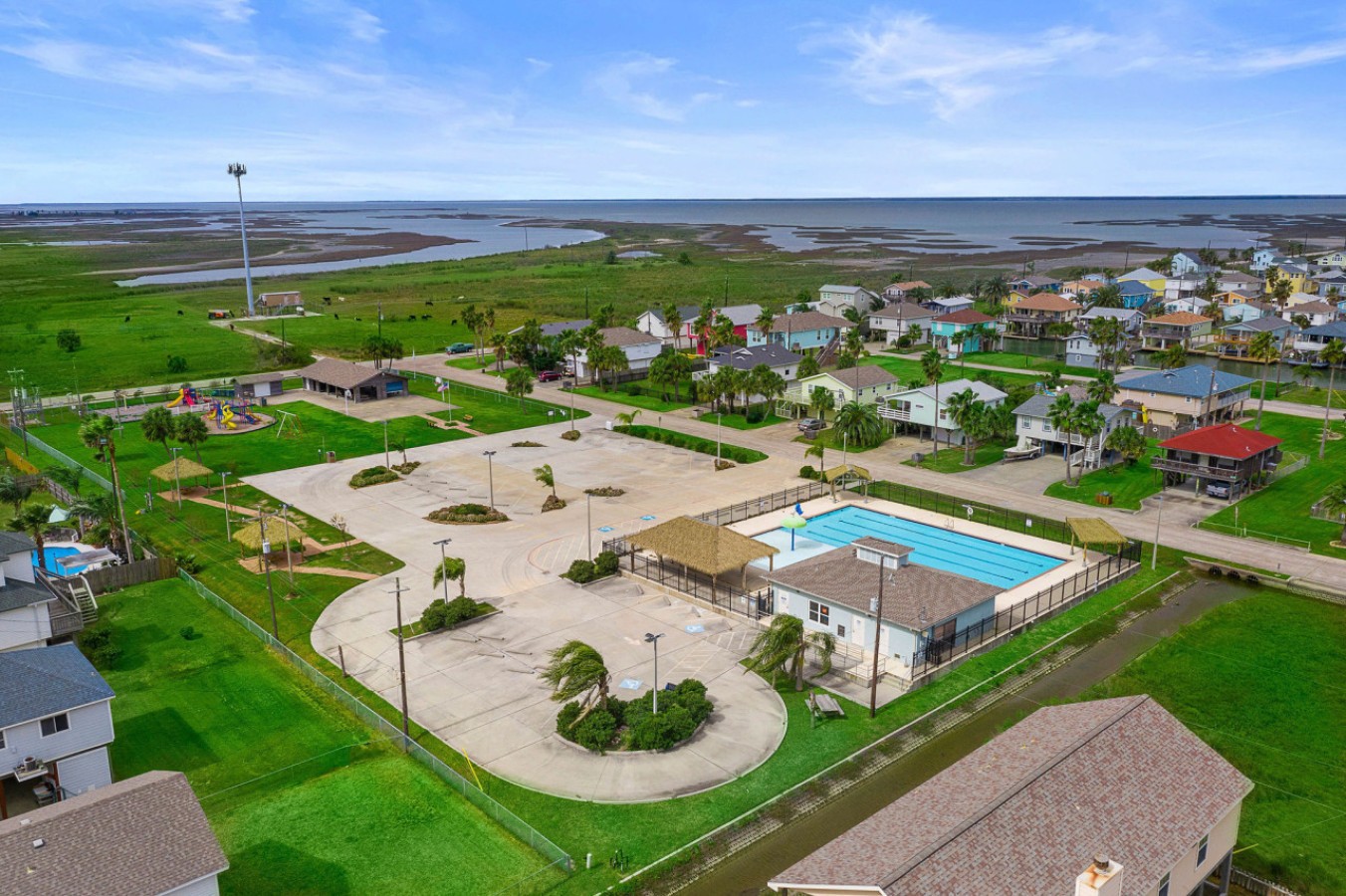 Dive into summer with access (for a fee) to the stunning Jamaica Beach Community Pool