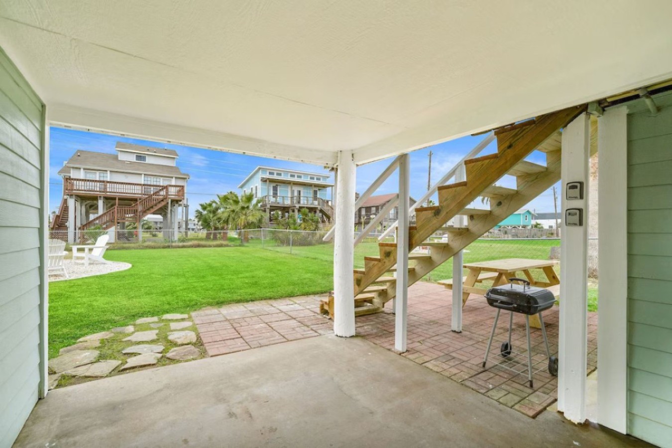 Escape the midday sun and entertain here