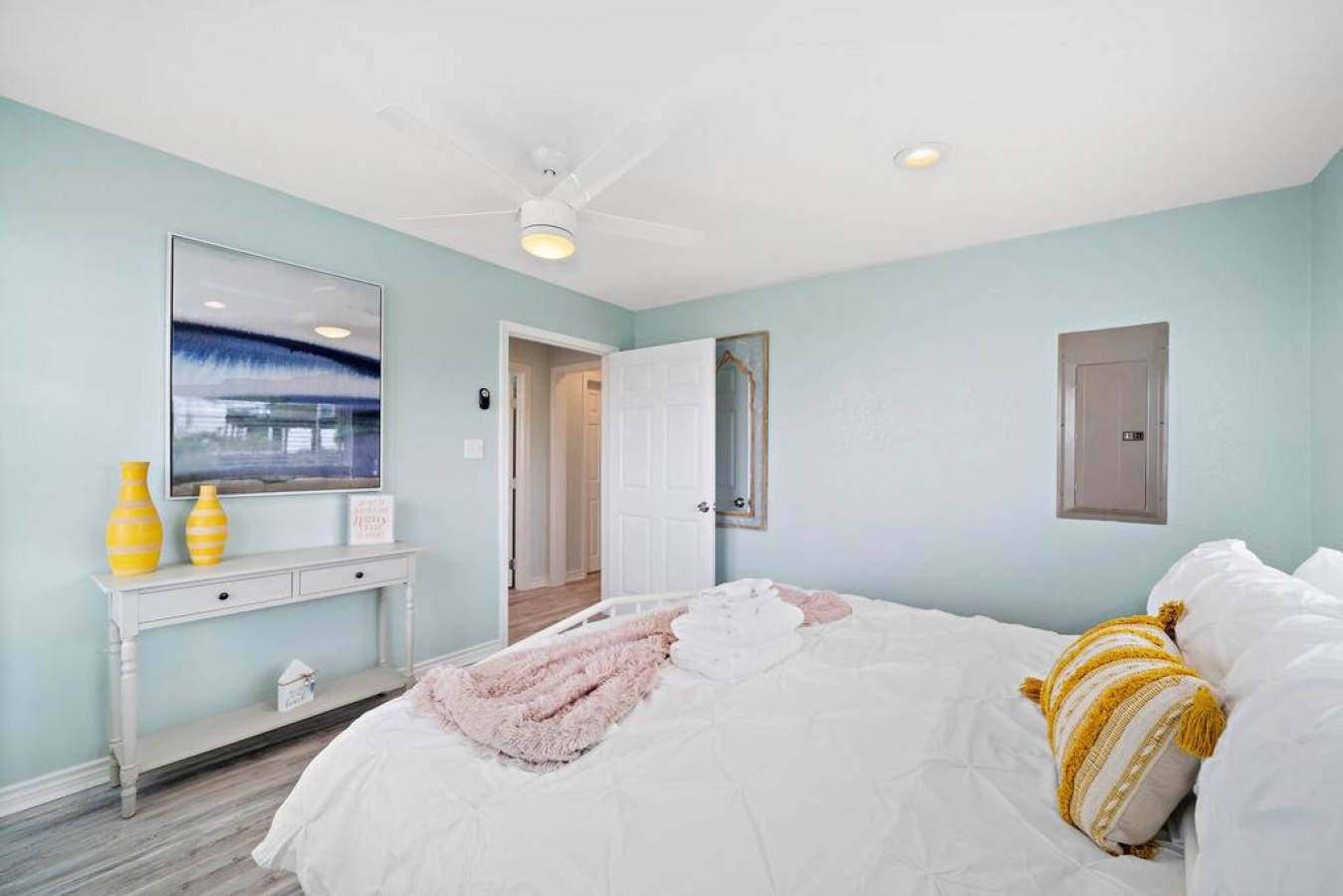 Another angle of the bedroom