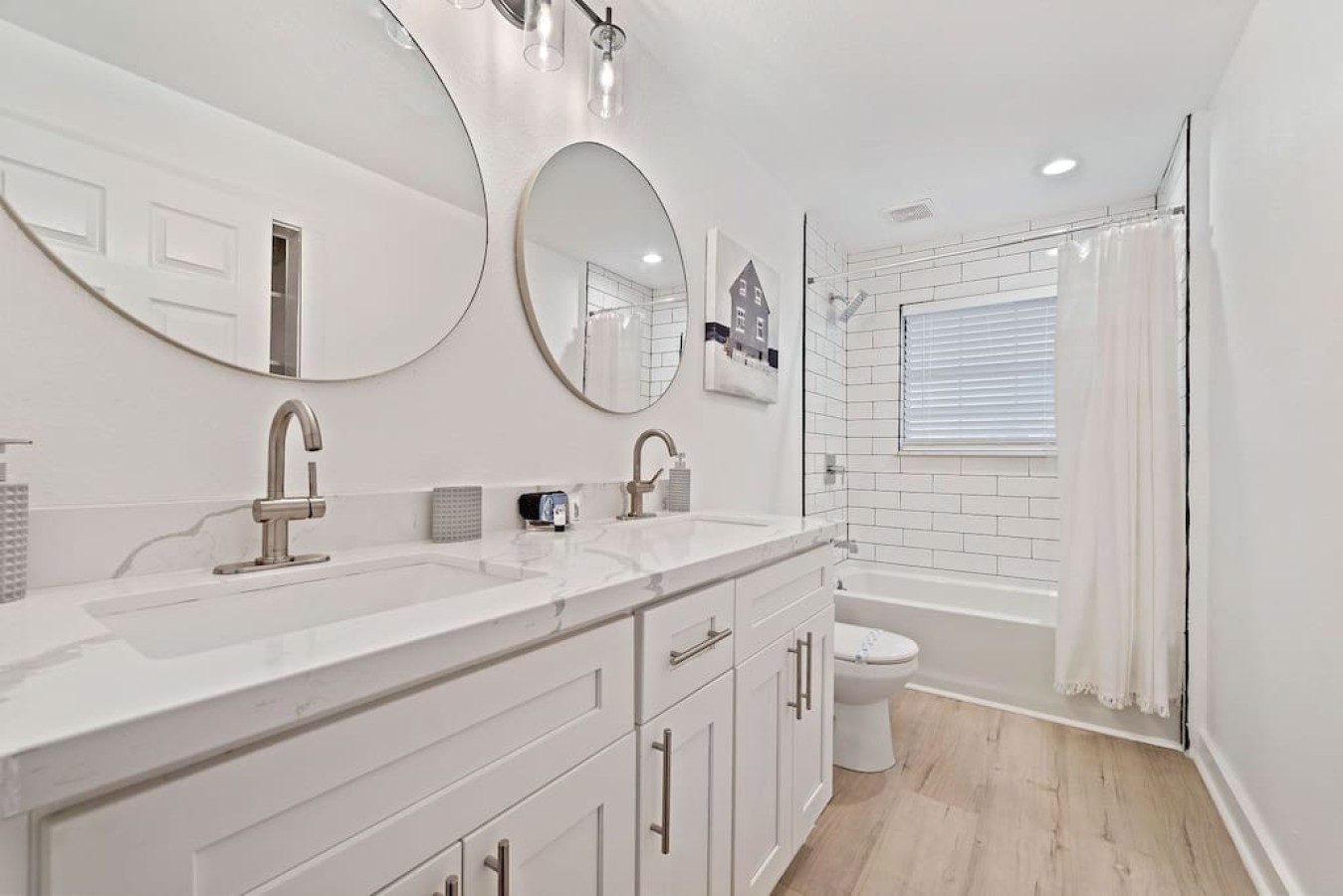 This bathroom is connected to a single bedroom