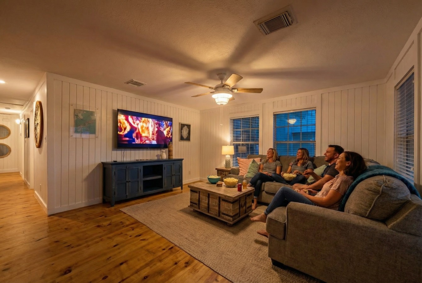 Another angle of the living room