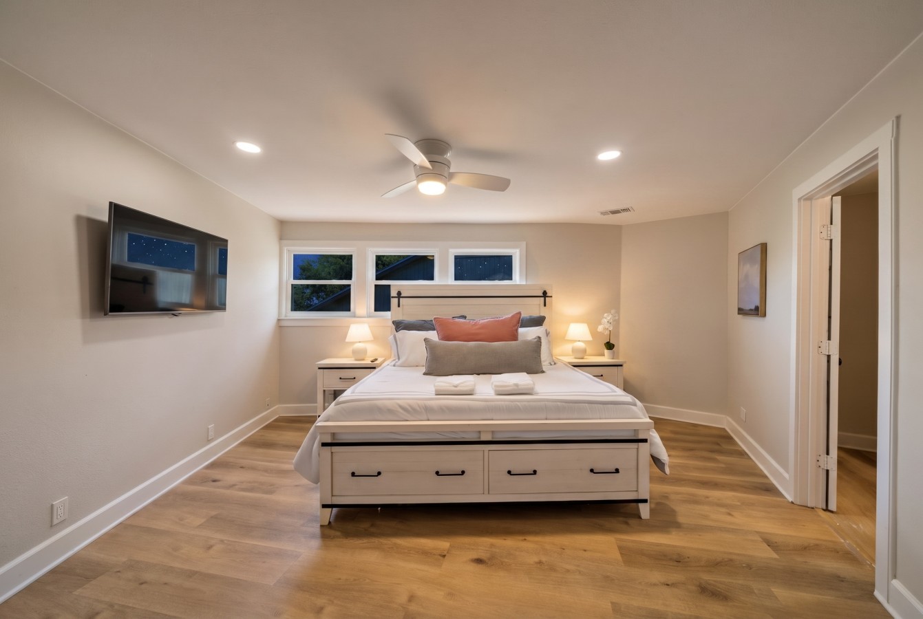 Another angle of the bedroom