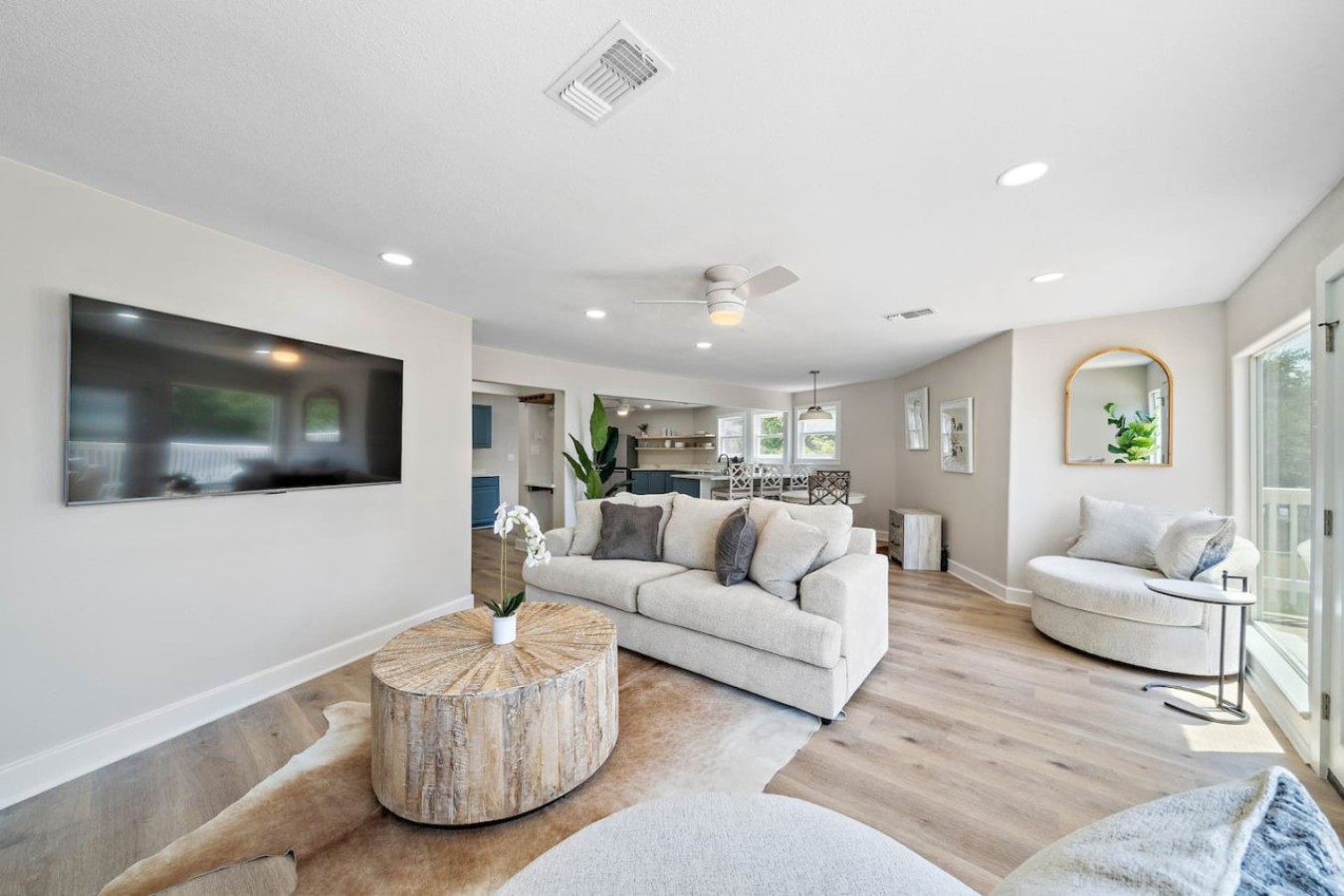 Another angle of the living room