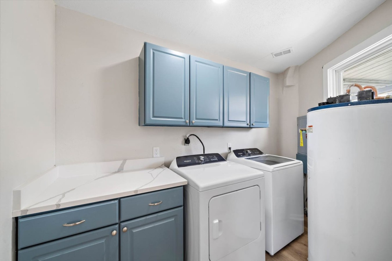 Convenient in-house laundry for a stress-free stay