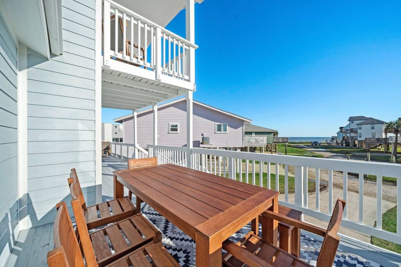 Another angle of the deck