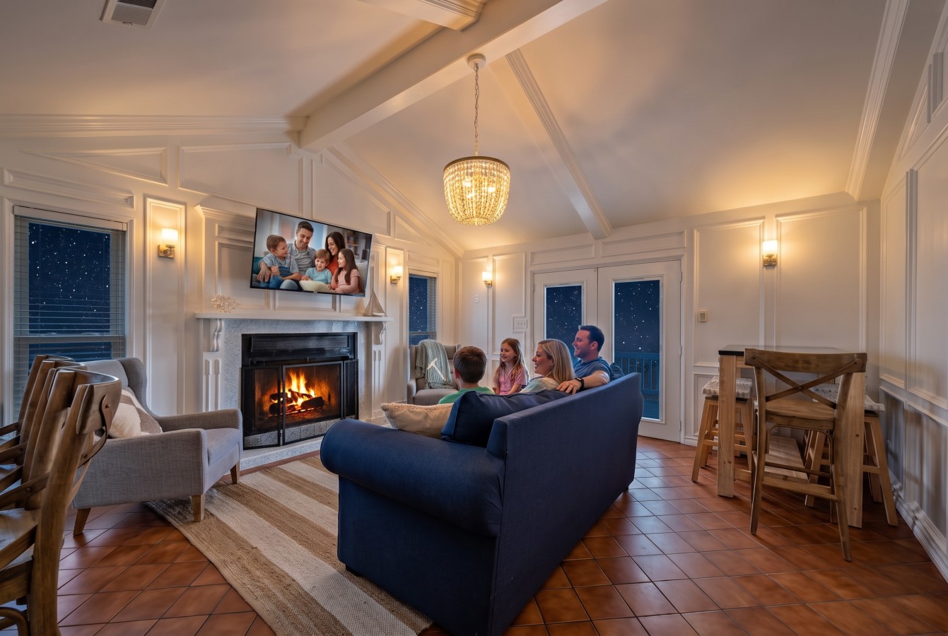 Another angle of the living room