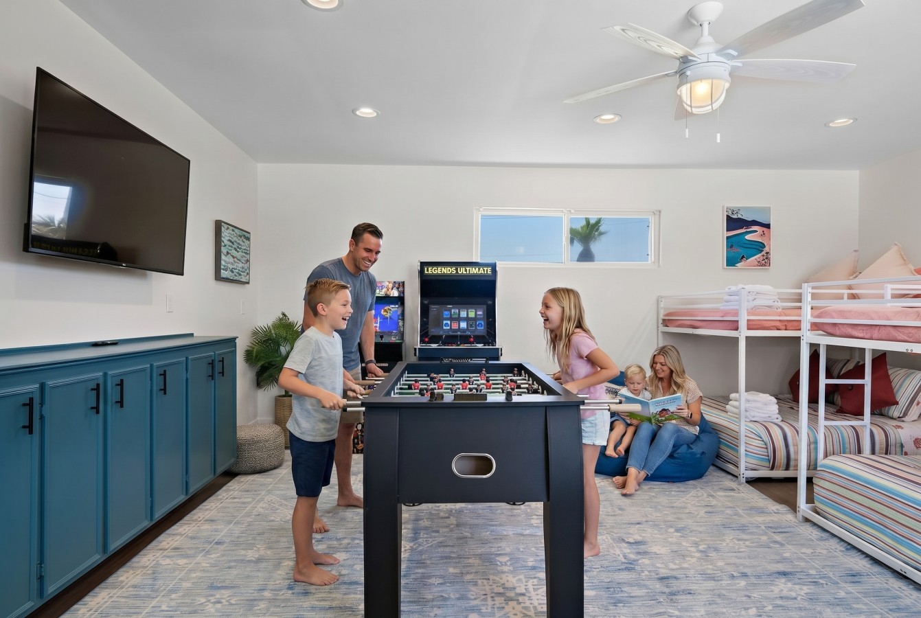 Challenge your friends & family in the game room