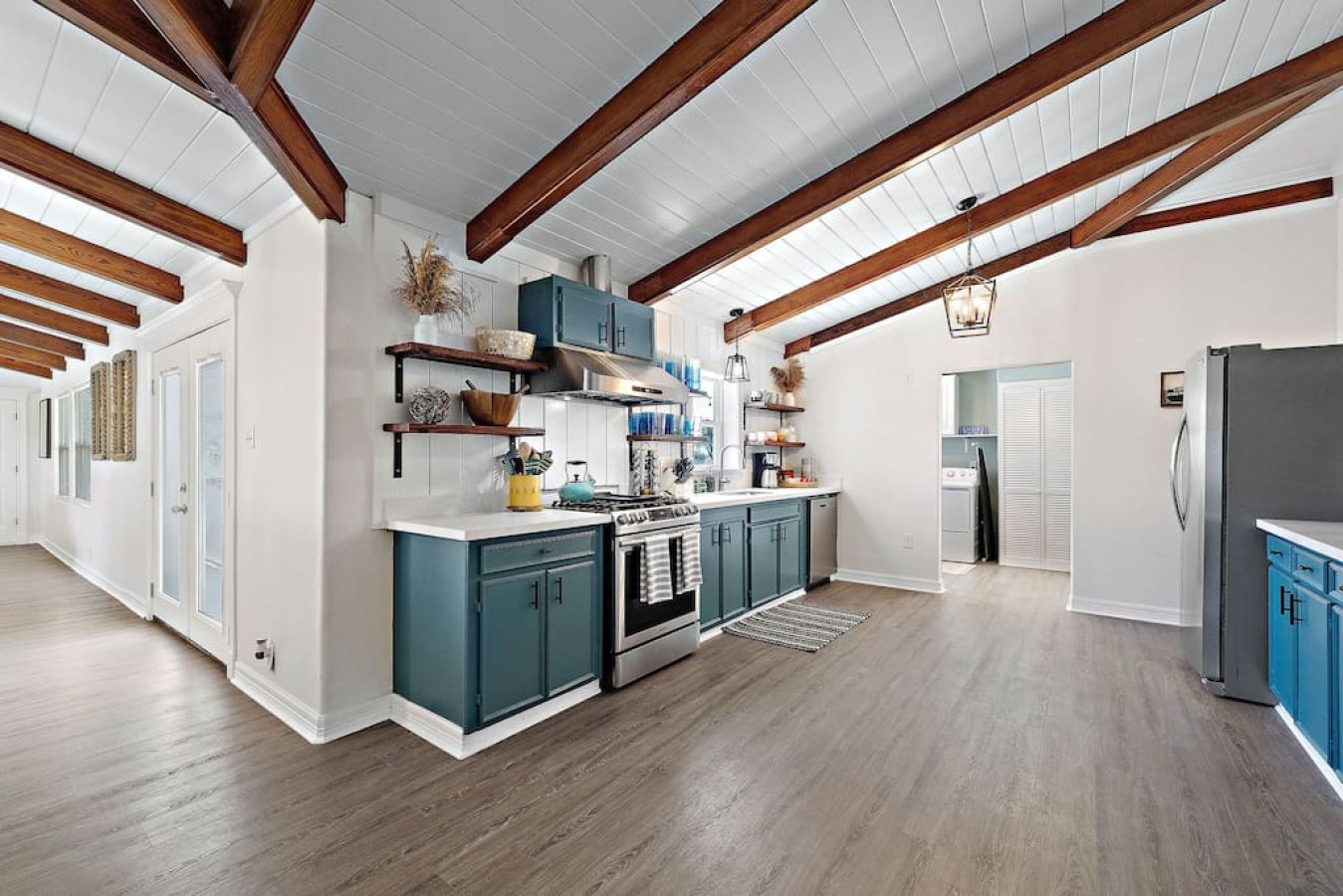 Another angle of the kitchen