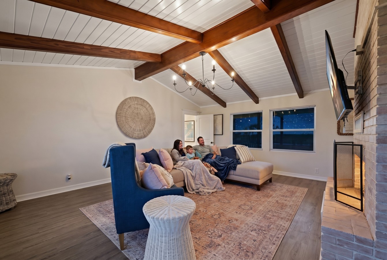 Another angle of the living room