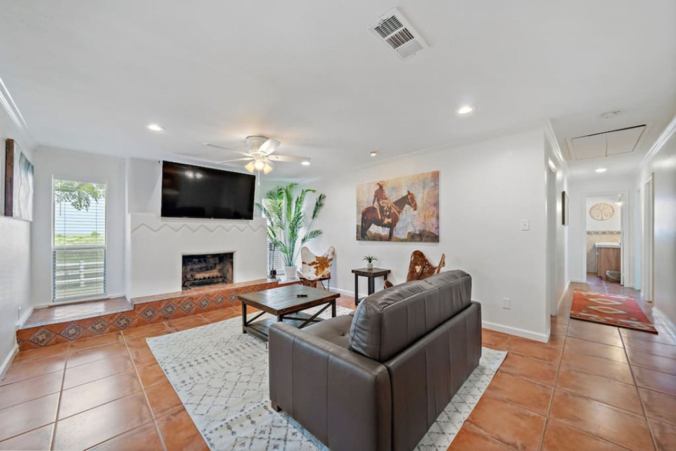 Share laughter & conversation in this inviting space