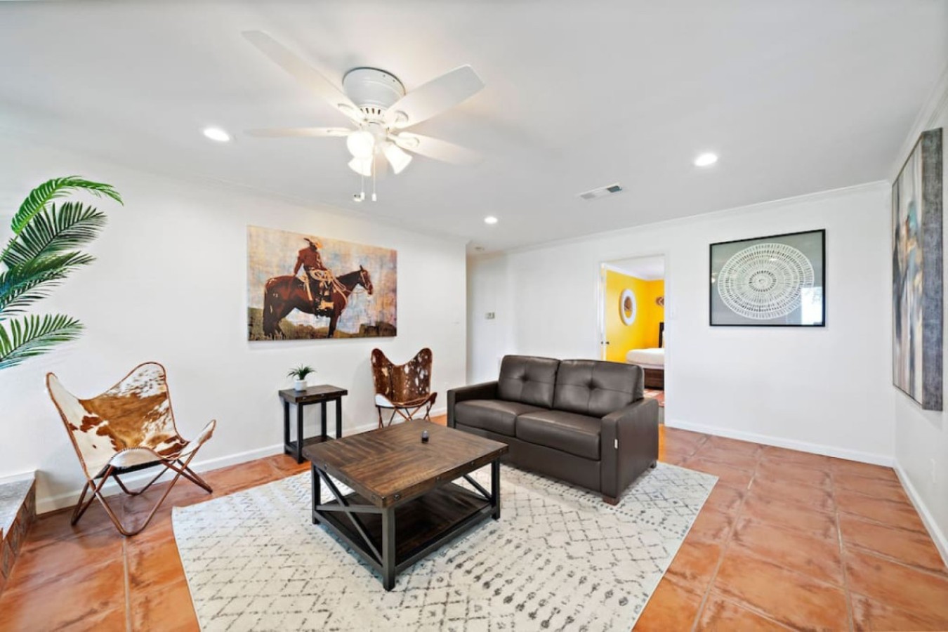Another angle of the living room