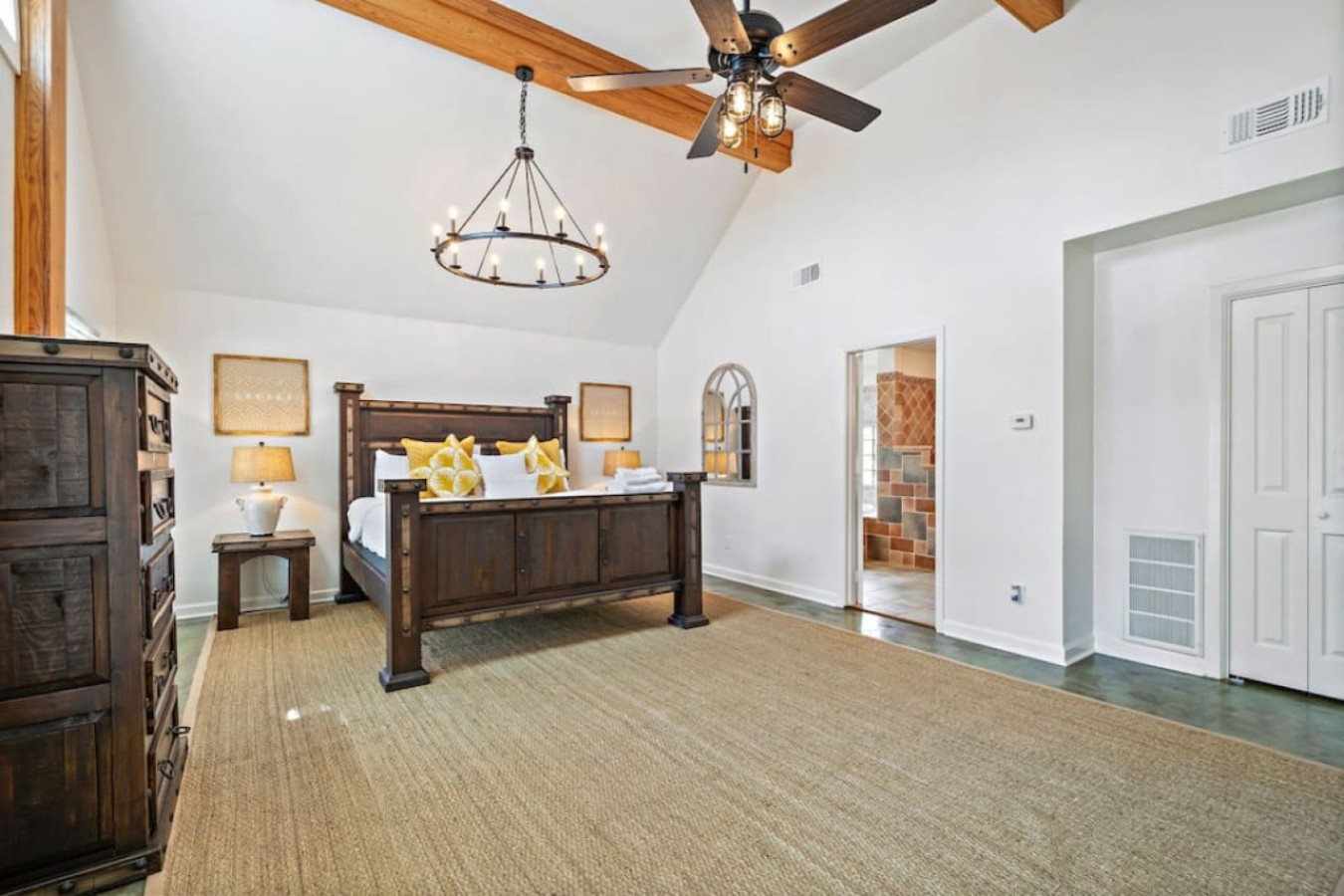 Another angle of the bedroom