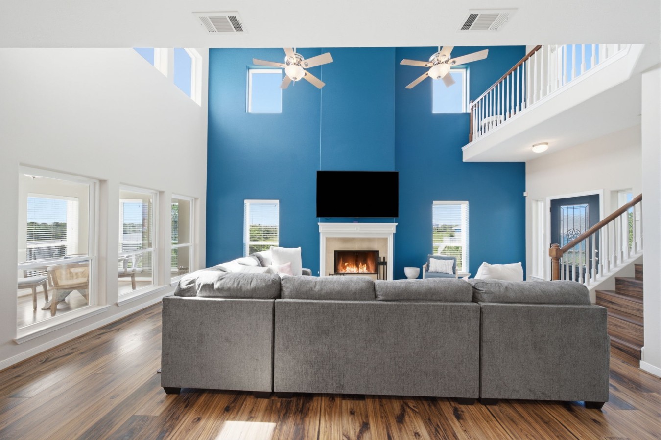 Another angle of the living room