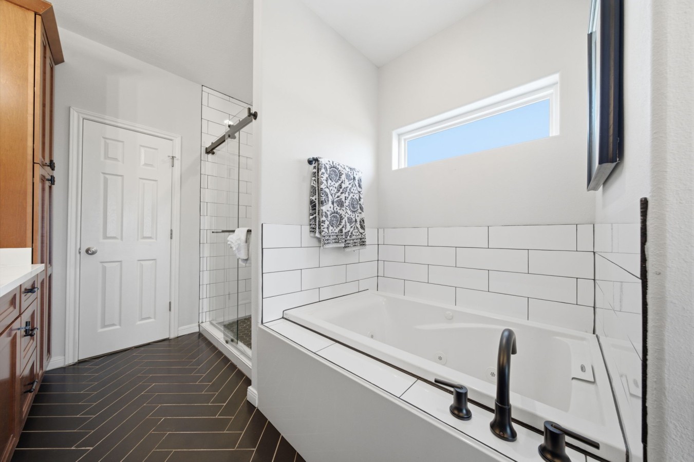 Feel pampered in this beautifully appointed bathroom