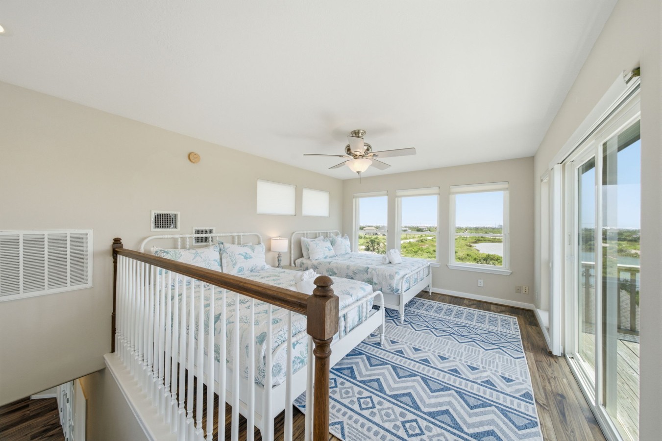 Wake up to waterway views from your own private balcony