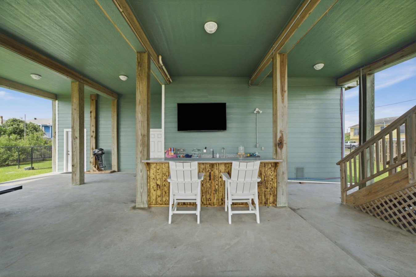 Your own private waterfront hangout is ready & waiting