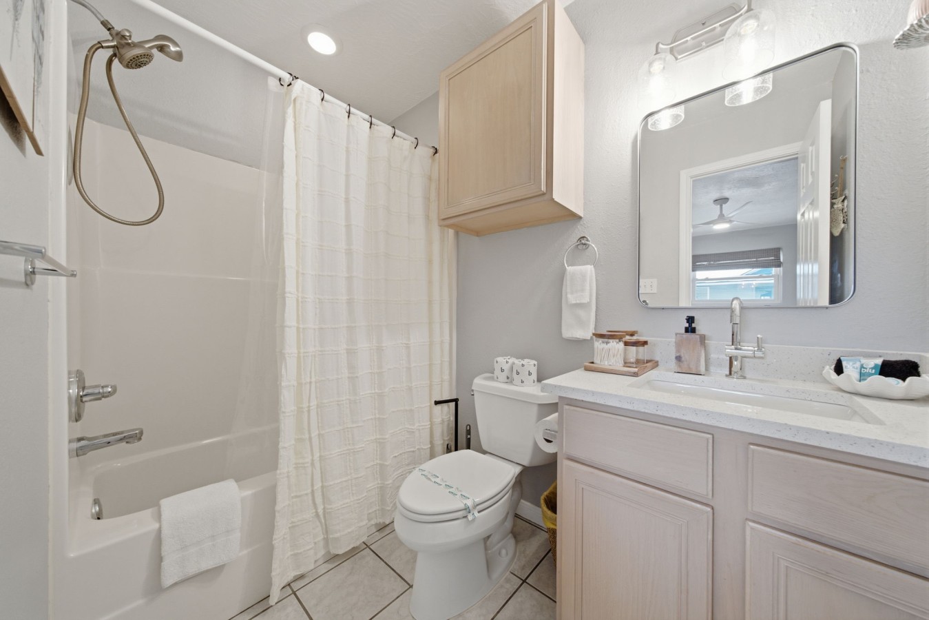 Refresh & rejuvenate in this spotless bathroom