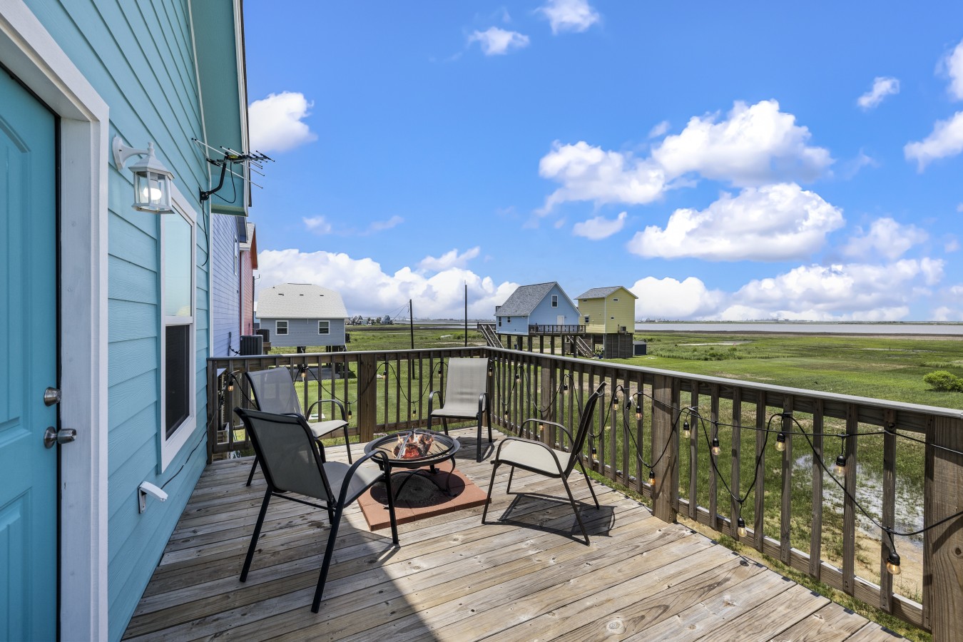 Soak up the sun or stargaze at night on this deck