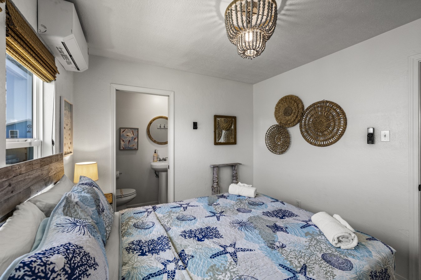 Drift off to sleep surrounded by coastal charm & warmth
