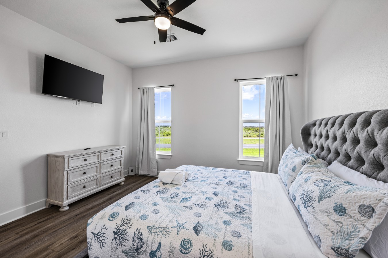 The perfect place to unwind after a day at the beach