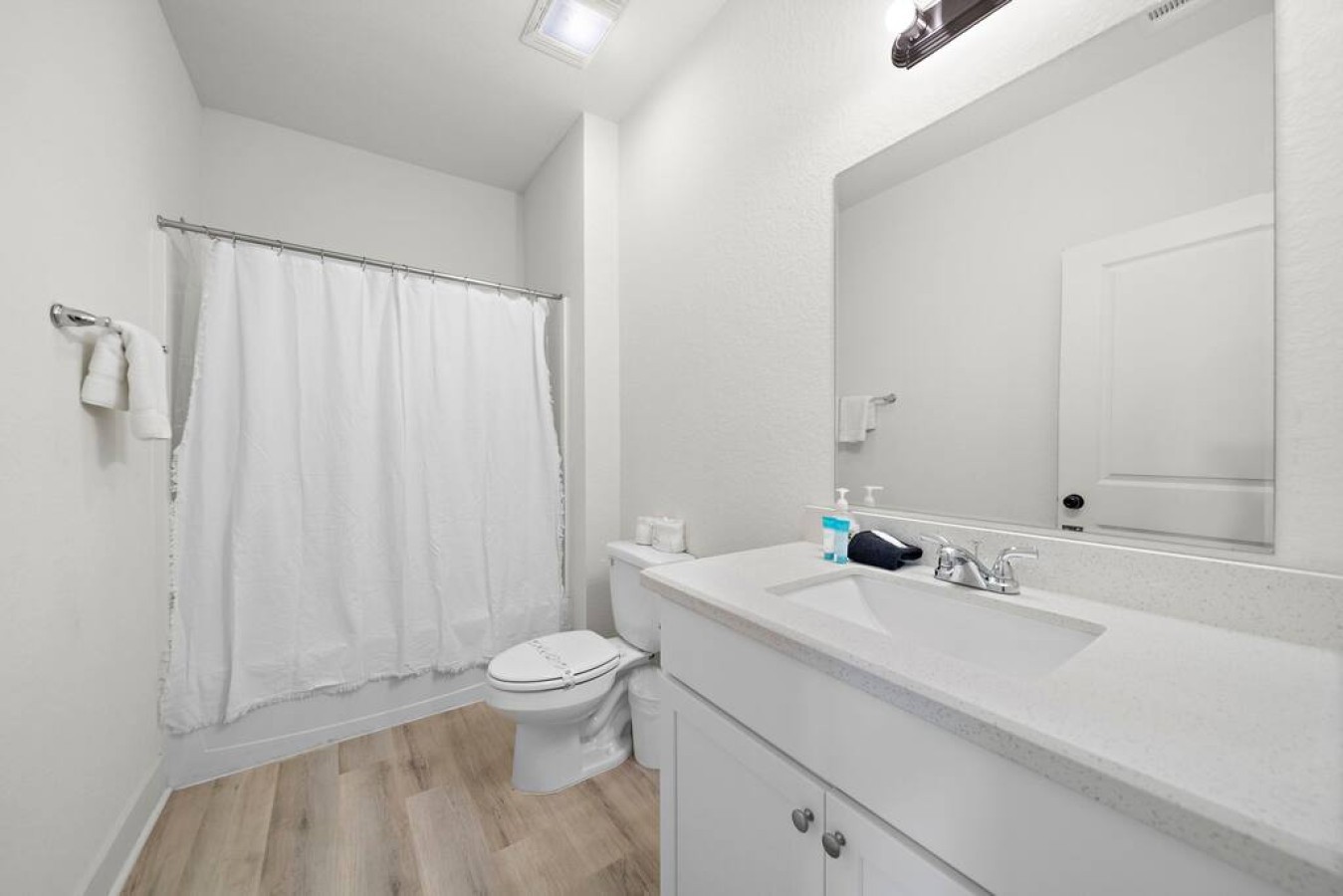This bathroom is shared with several bedrooms