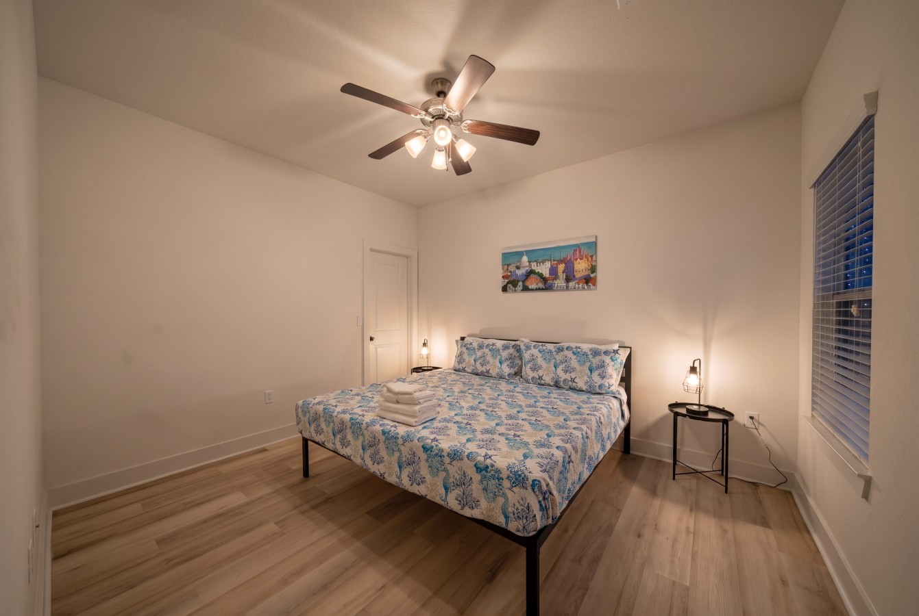 Relaxation redefined in the heart of modern comfort with this king-sized bed