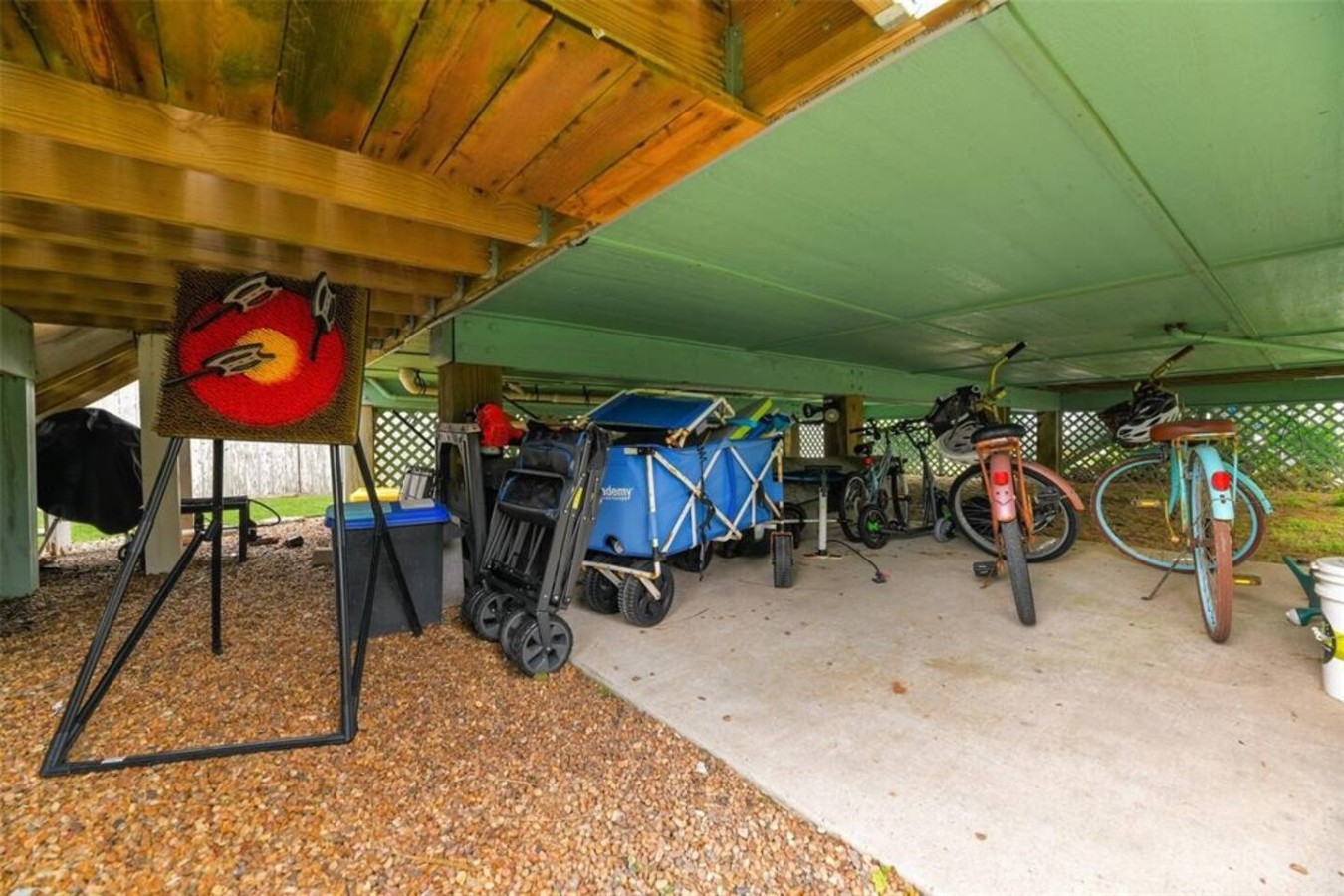 Grab a bike and go explore the neighborhood