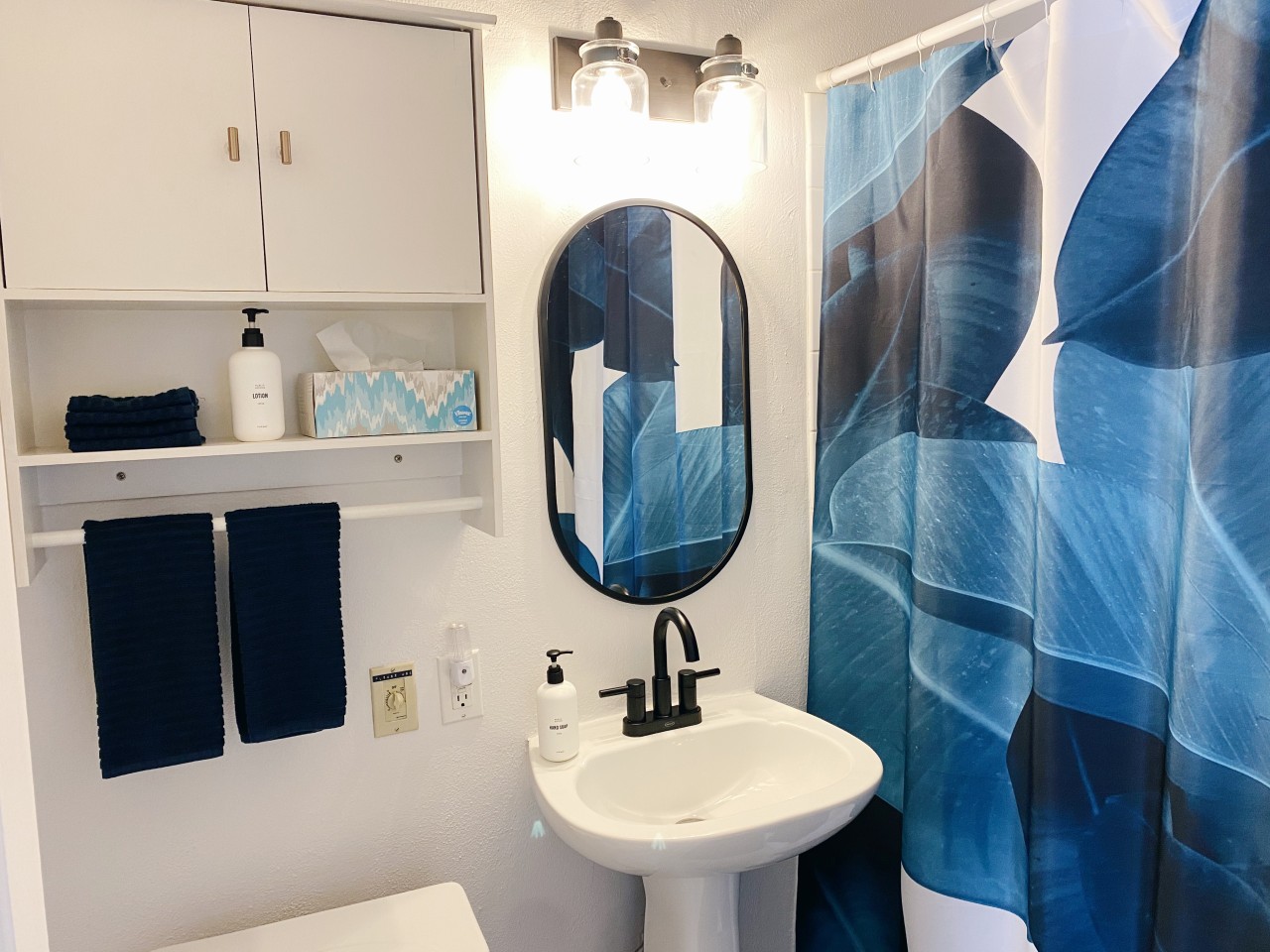 Refresh and rejuvenate in this bright & beautifully designed bathroom