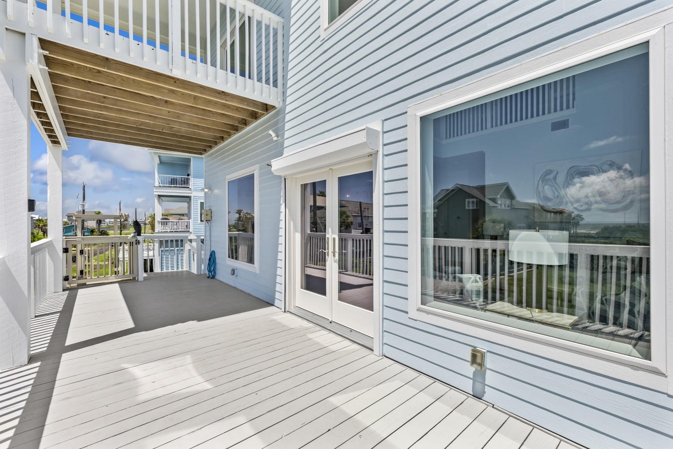 Step outside to your own private deck