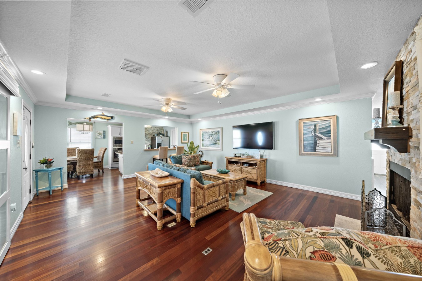 Plenty of room to lounge, watch movies, or reconnect