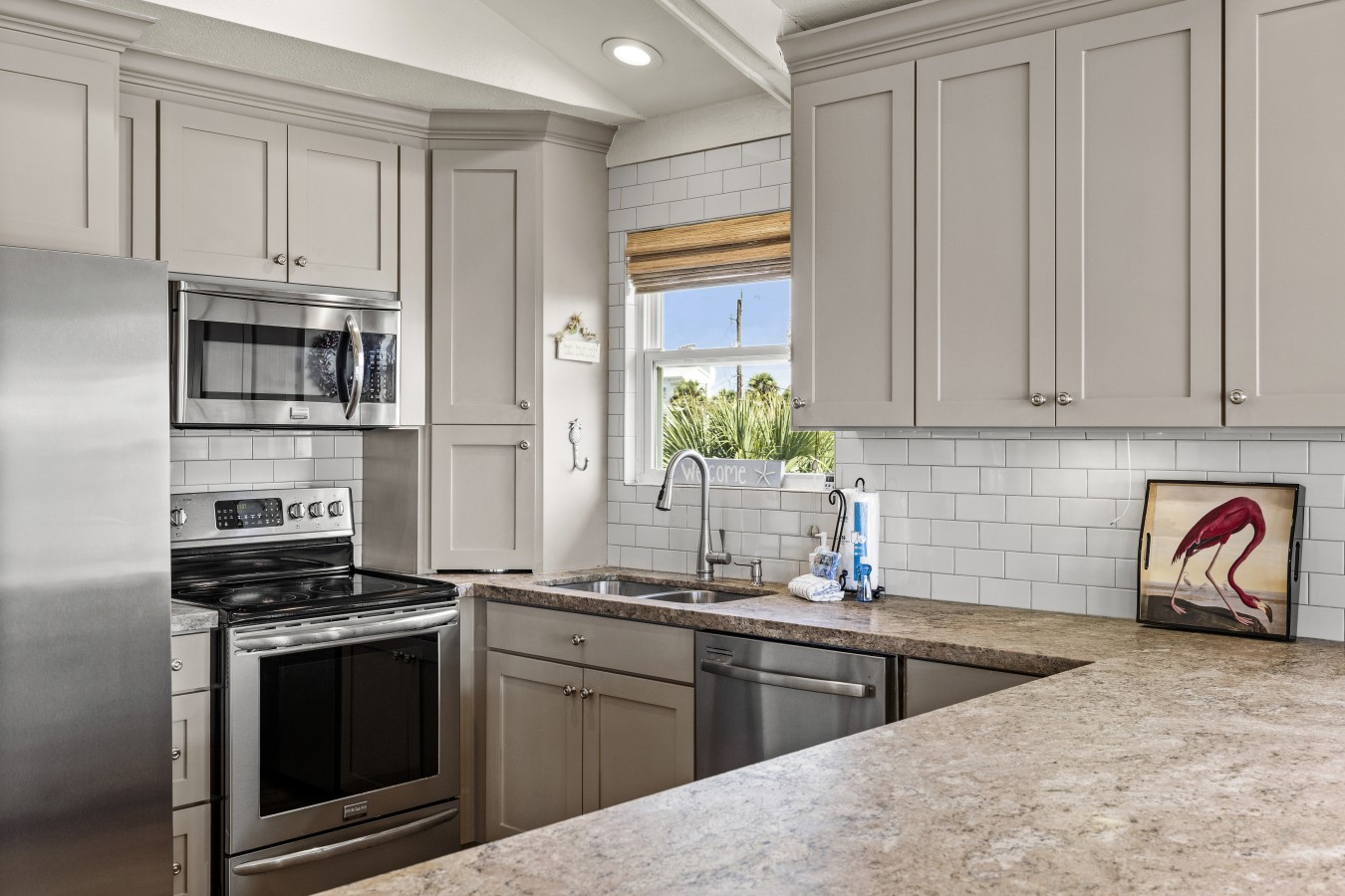 A kitchen perfect for preparing meals for the family