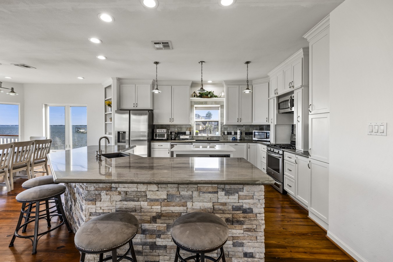 Whip up delicious meals in this charming kitchen