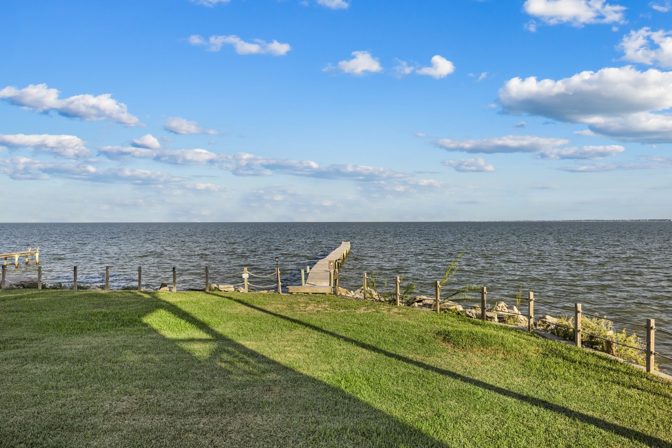Stroll down to the water & soak up the views