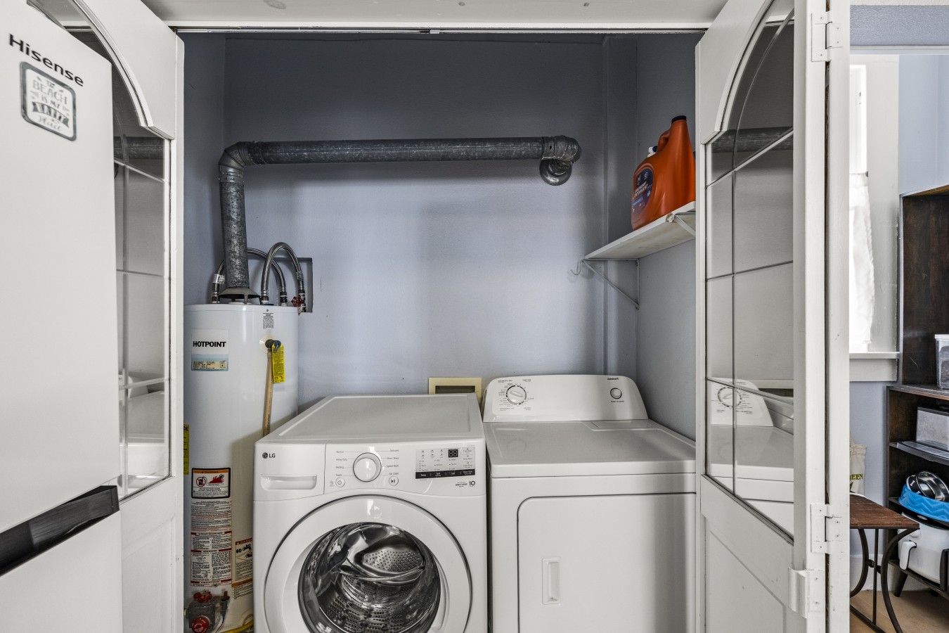 Convenient in-house laundry for a stress-free stay
