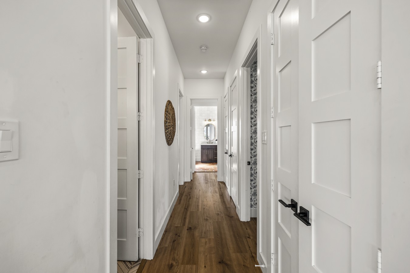 Down the hall, sweet dreams await