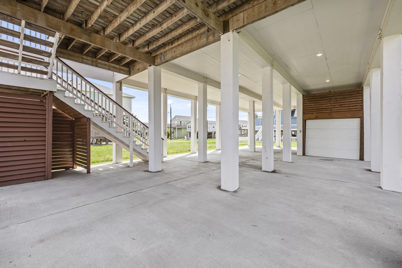 Escape the midday sun and entertain here