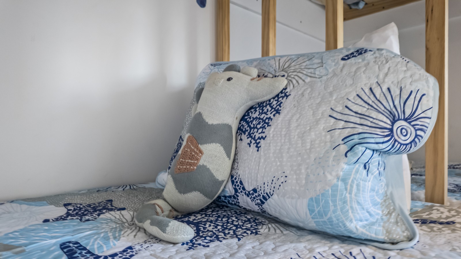Snuggle up for a cozy night in the bunk room