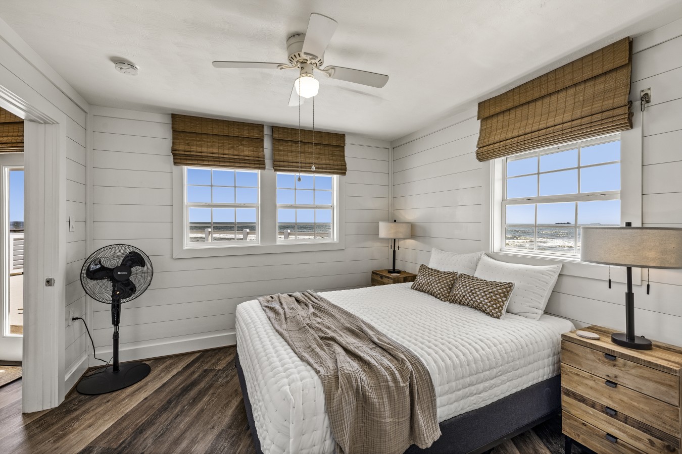 Wake up to ocean views right outside your window