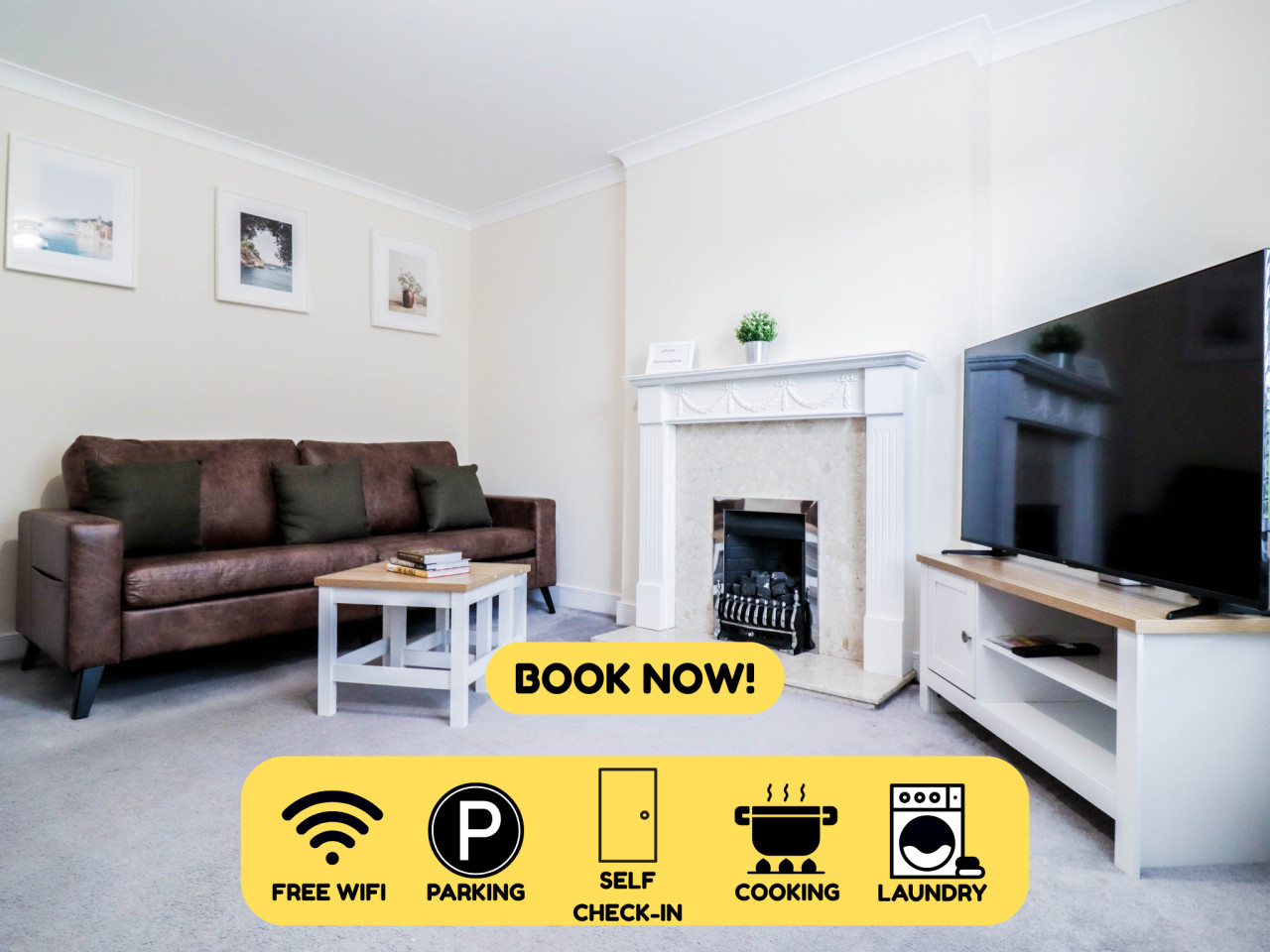 Family-Friendly 3BR Home by the Thames with FREE Parking serviced apartment - UK - VivreStays
