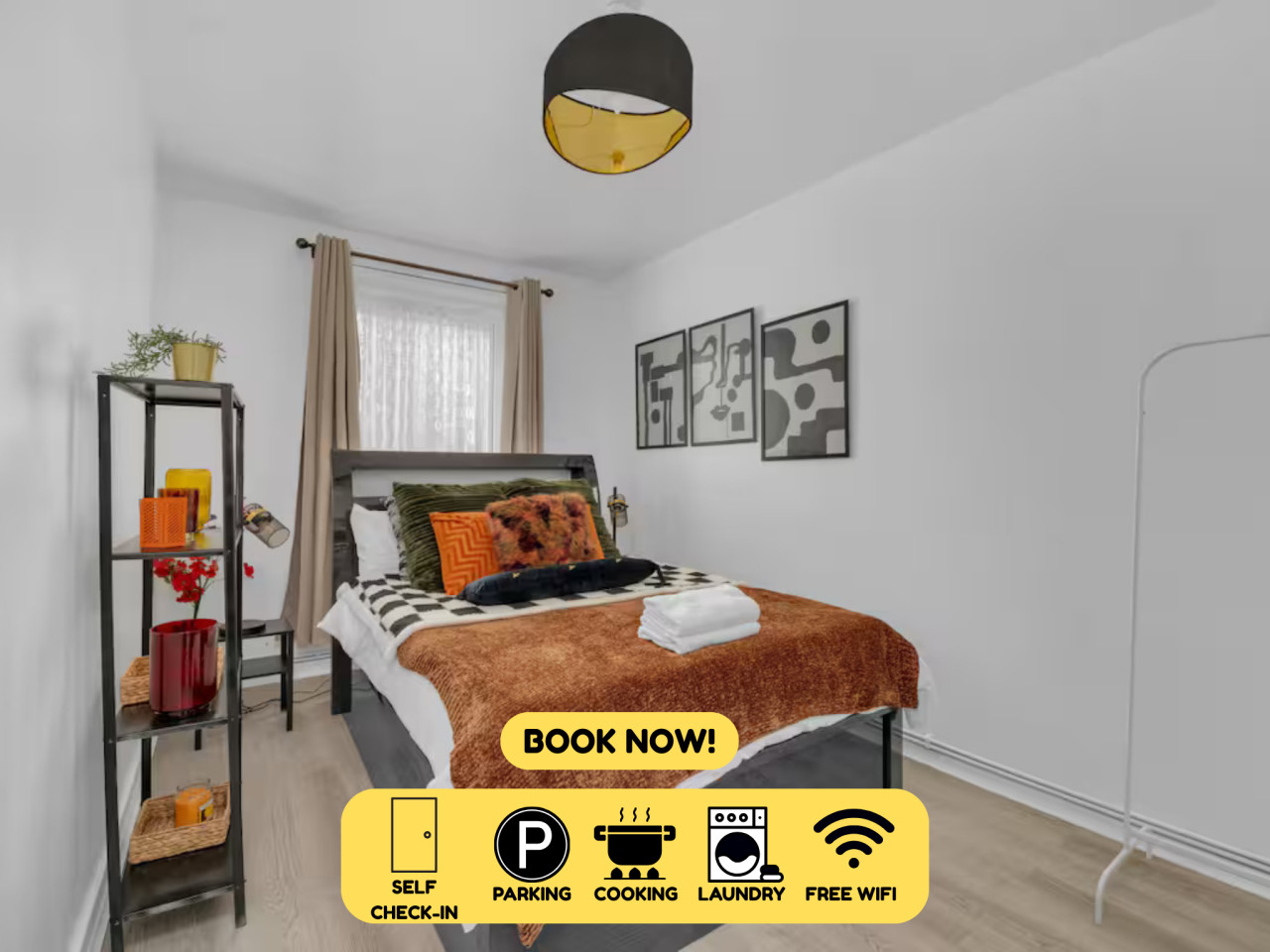2BR Modern Spacious Comfort at Tulse Hill Sleeps 4 serviced apartment - Greater London - VivreStays