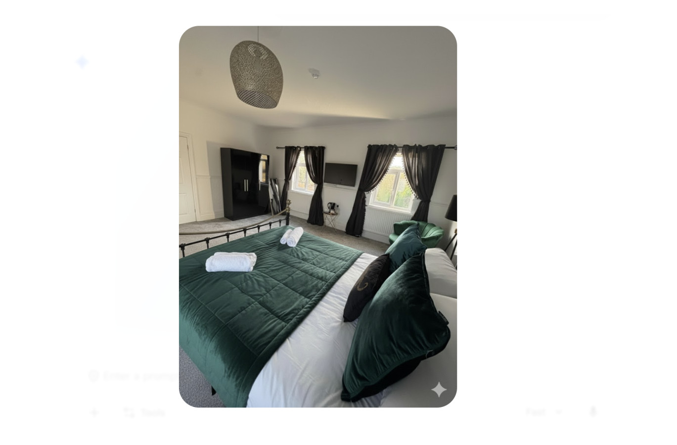 Room 1 Manor Park Country House in Swansea in Ynyspenllwch Rd, Clydach, Swansea SA6 5NR, UK - Property image 7 - VivreStays