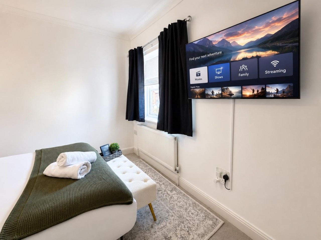 3BR Thames Retreat | Heathrow 10min | Train 5min in 1, Railway Cottages, Rusham Rd, Egham TW20 9LS, UK - Property image 11 - VivreStays
