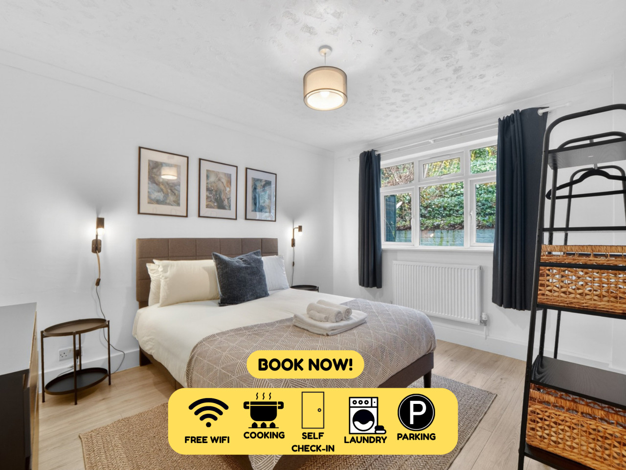 Madeira 2BR Garden Retreat in Bromley with Street Parking serviced apartment - UK - VivreStays