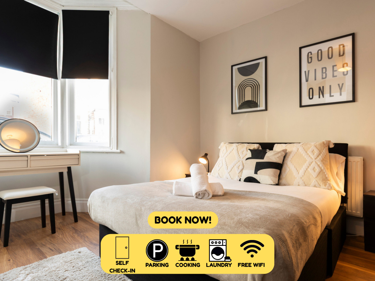 Gateshead 2BR Home - Near Town & Metro Access serviced apartment - Gateshead - VivreStays
