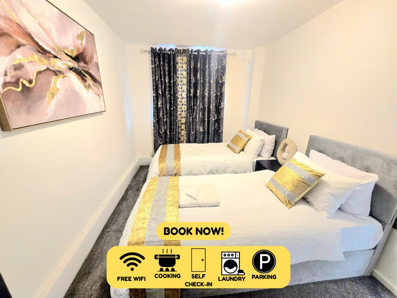 Hornchurch Cozy 2-Bed Flat with Street Parking serviced apartment - UK - VivreStays